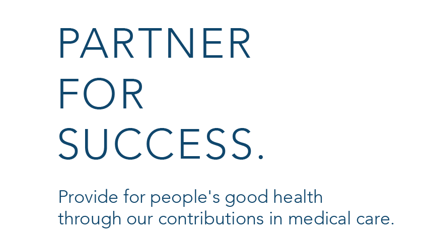 PARTNER FOR SUCCESS.